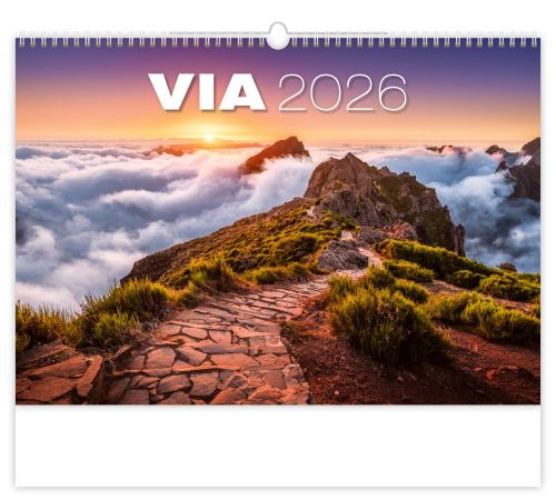 Nástěnný kalendář 2026 Via