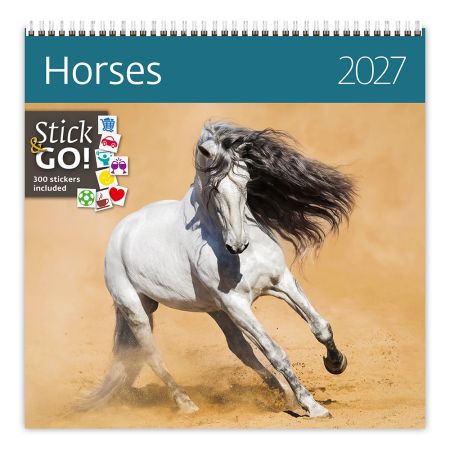 Nástenný kalendár 2027 Horses Nástenný kalendár 2027 Horses