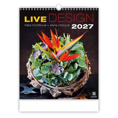 Nástenný kalendár 2027 Live Design