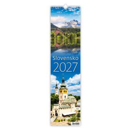 Nástenný kalendár 2027 Slovensko – viazanka