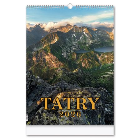 Nástěnný kalendář Tatry 2026