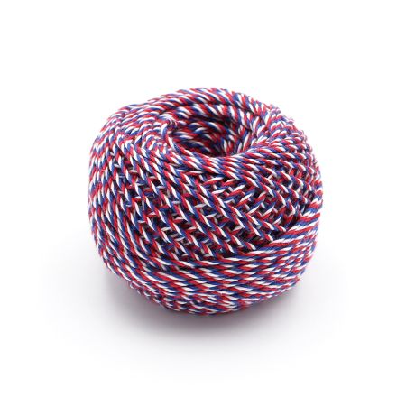 Motouz trikolora bílá / modrá / červená 40 g