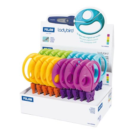 Nůžky MILAN Ladybird v pouzdře