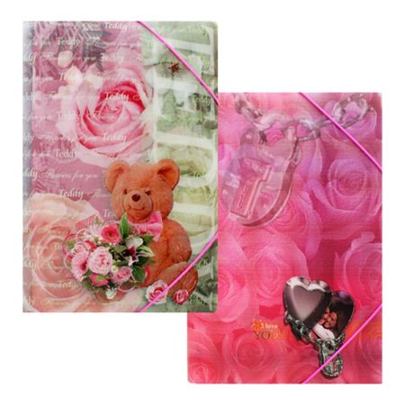 Obal DF90-G s gumičkou, 3-klopy