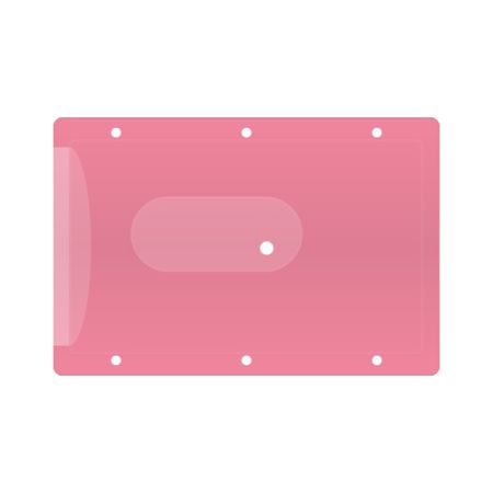 Obal na kreditní kartu - rúžová