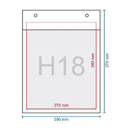 Obálka bublinková H18, 290 X 370 mm (270 x 360)