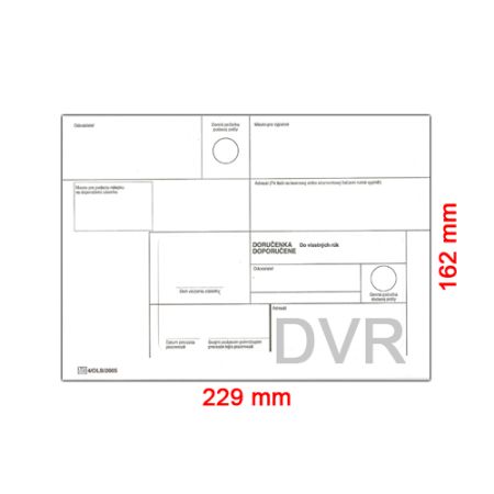 Obálky C5 STRIP 162x229 mm do vlastních rukou, 1000 ks