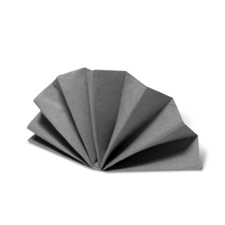 Obrousky DekoStar 38 x 38 cm šedé / 50ks /