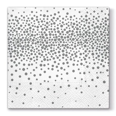 Obrousky PAW L 33x33cm Confetti - Silver Obrousky PAW L 33x33cm Confetti - Silver