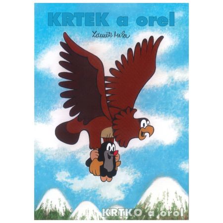 Omalovánka A4 Akim - Krtek a orel