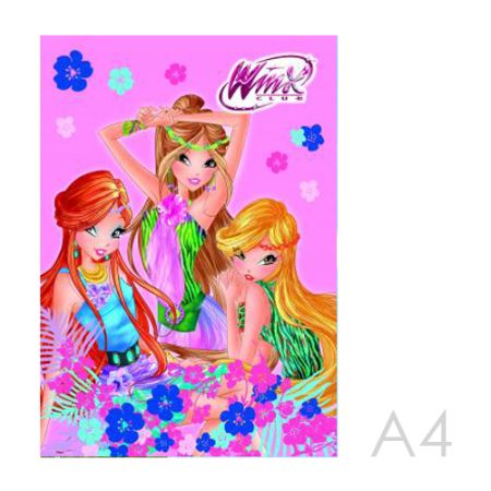 Omalovánka A4 Akim - Winx Club Fashion