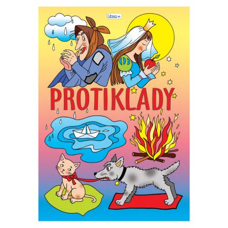 Omalovánka A4 Litera - Protiklady