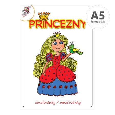 Omalovánka A5 - Princezny