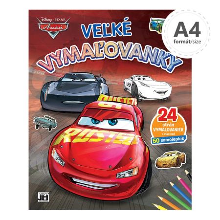 Omalovánka velká Automobily