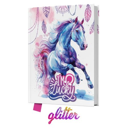 PamátníkJUNIOR 14x18 cm, 80 list. čistý - I´m Lucky PamátníkJUNIOR 14x18 cm, 80 list. čistý - I´m Lucky