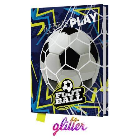 PamátníkJUNIOR 14x18 cm, 80 list. čistý - Let´s Play Football PamátníkJUNIOR 14x18 cm, 80 list. čistý - Let´s Play Football