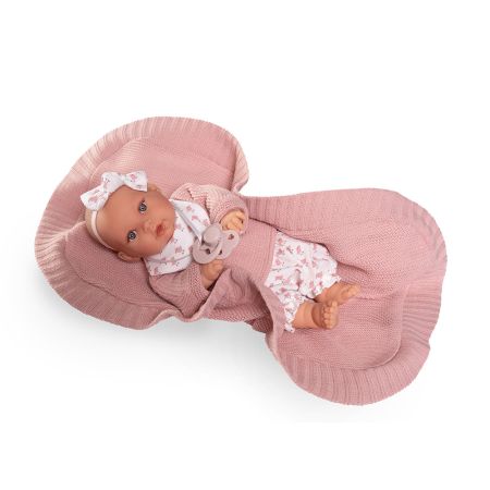 Panenka Kika s čelenkou 27 cm, se zvukem Panenka Kika s čelenkou 27 cm, se zvukem