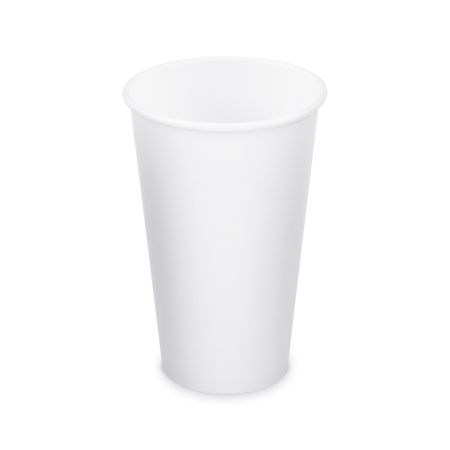 Papírový kelímek bílý Ø90mm 510ml `XL: 0,4L/16oz` [10 ks]