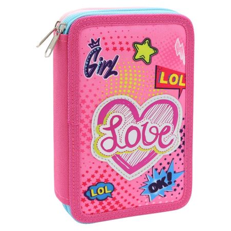 Penál 2-posch. prázdný - Love