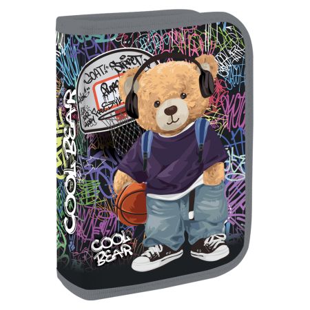 Penál prázdný - 1 palanda JUNIOR S8 - Cool Bear