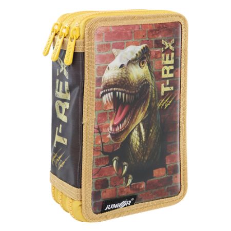 Penál prázdný - 3 patrový, 31 dílný - Seria 4 - T-Rex