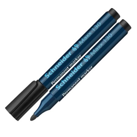 Permanentní popisovač, 1-3 mm, kuželový hrot, Schneider 