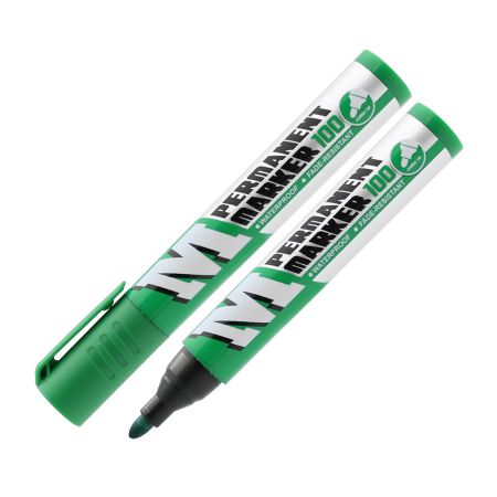 Permanentný popisovač M&G 100 economical - zelený