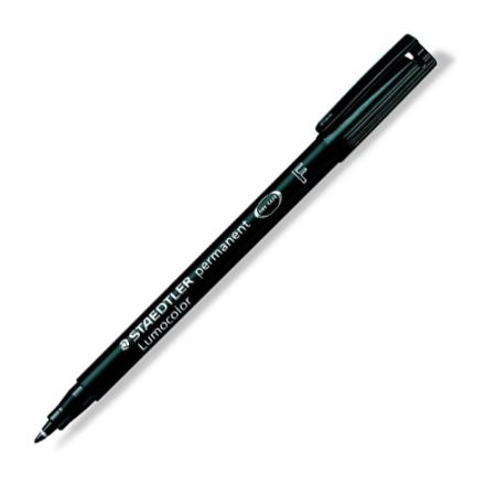 Permanentní popisovač STAEDTLER Lumocolor 318 F, černý
