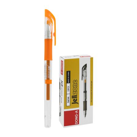 Pero gelové DONG-A JellZone 0.5mm / oranžové Pero gelové DONG-A JellZone 0.5mm / oranžové