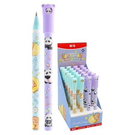 Pero gelové M&G Stay Creative 0,7 mm - modrá náplň Pero gelové M&G Stay Creative 0,7 mm - modrá náplň