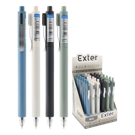 Pero kuličkové M&G Exter 0,5 mm - modré, mix
