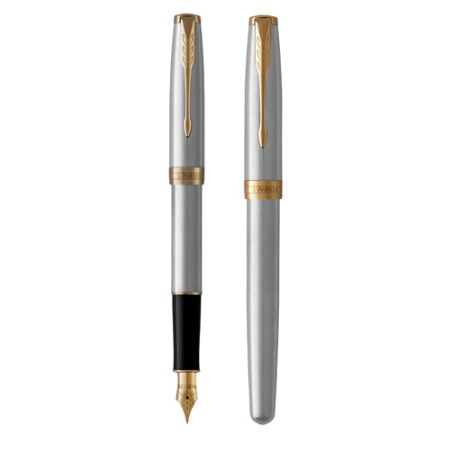 Pero plníci PARKER Sonnet Stainless Steel GT -F-