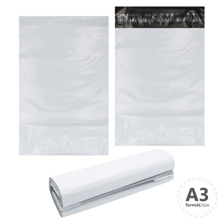 Plastová poštovní obálka A3 (60 µm) balení 100 ks