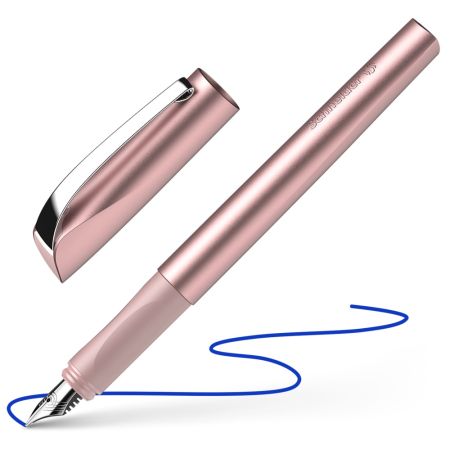 Plnicí pero Schneider Ceod Powder Pink - modrá náplň