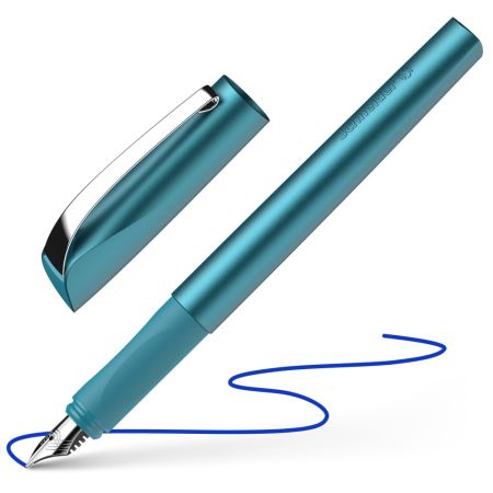 Plnicí pero Schneider Ceod Shiny Teal - modrá náplň Plnicí pero Schneider Ceod Shiny Teal - modrá náplň