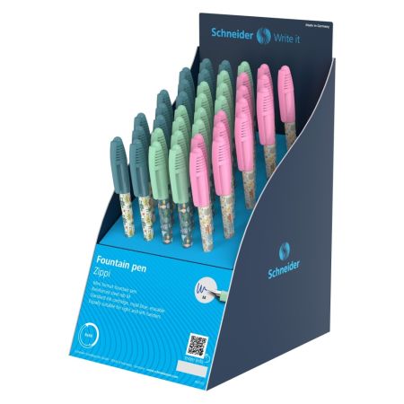 Plnicí pero Schneider Zippi - modrá náplň (mix /cena 1ks)