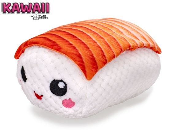 Plush Friends Kawaii Sushi Nigiri plyšové 25cm losos 0m+