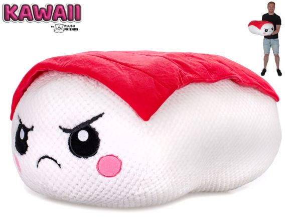 Plush Friends Kawaii Sushi Nigiri plyšové 60cm tuňák 0m+ Plush Friends Kawaii Sushi Nigiri plyšové 60cm tuňák 0m+