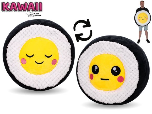Plush Friends Kawaii Sushi plyšové 60cm vajíčko 0m+ Plush Friends Kawaii Sushi plyšové 60cm vajíčko 0m+