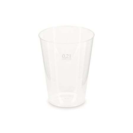 Kelímek vratný (PP) opakovaně použitelný Ø68mm 0,2L [40 ks]