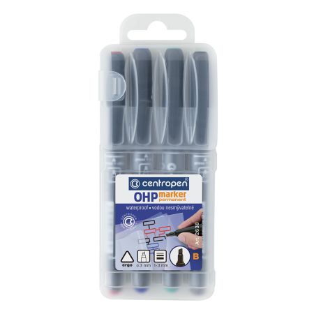 Popisovač  CENTROPEN 2638 - sada 4 ks