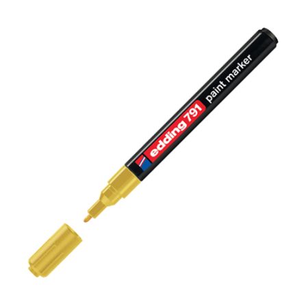Popisovač lakový Edding 791 zlatý