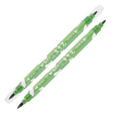 Popisovač M&G Miffy Marker 1 mm oboustranný, světle zelený