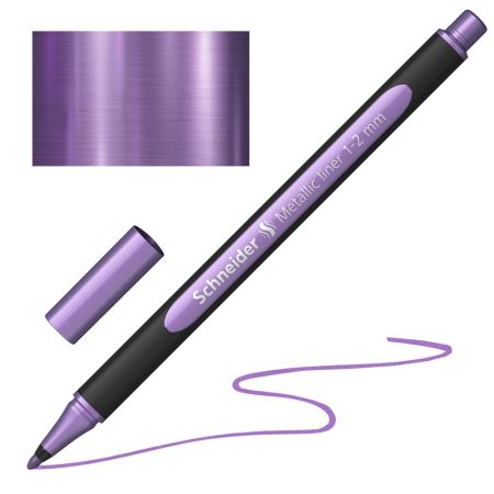 Popisovač Schneider Paint-It 020 Metallic hrot 1-2mm - metalická fialová