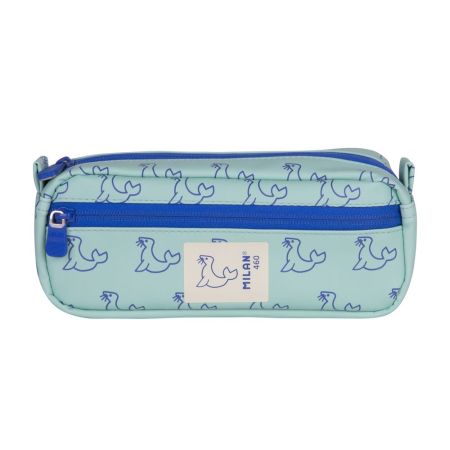 Pouzdro MILAN 460 (2-zipový, prázdný) - zelený Pouzdro MILAN 460 (2-zipový, prázdný) - zelený