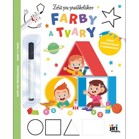 Pracovní sešit pro předškoláky JM Barvy a tvary