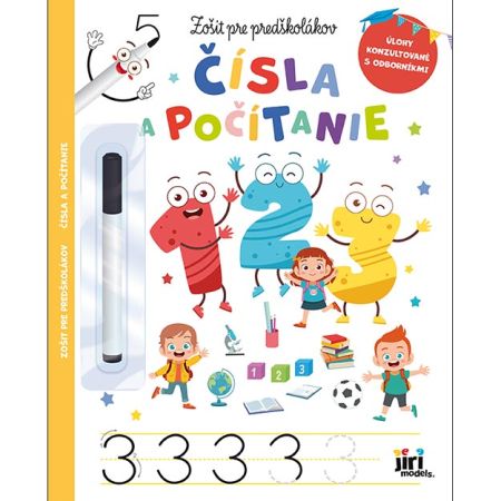 Pracovní sešit pro předškoláky JM Čísla a počítání