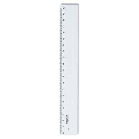 Pravítko rovné 20 cm