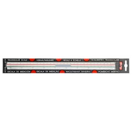 Pravítko tříboké poměrové 30 cm KOH-I-NOOR 601