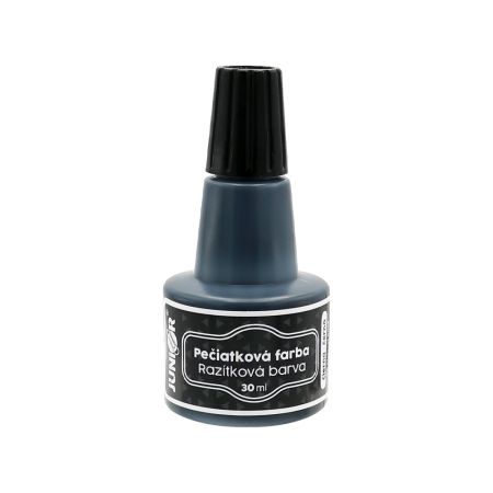 Razítková barva 30 ml - černá